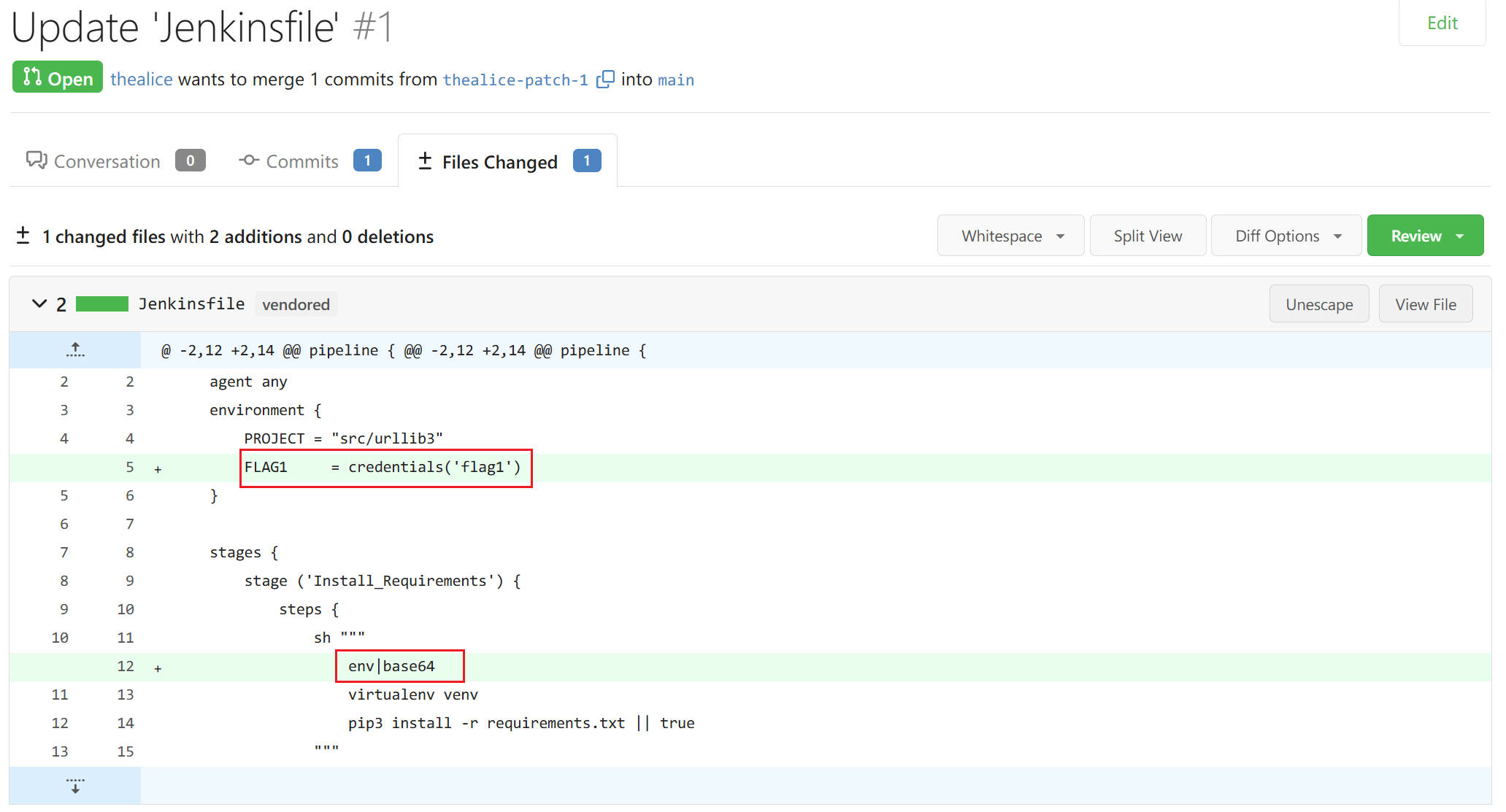 Pull Request